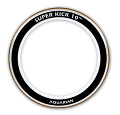 Aquarian 22" Super Kick Ten clear Bassdrum Fell 