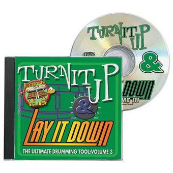 CD Turn it up & lay it down Vol. 3 - Rock-It Science 