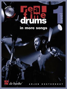Real Time Drums in More Songs Level 1, Buch mit CD 
